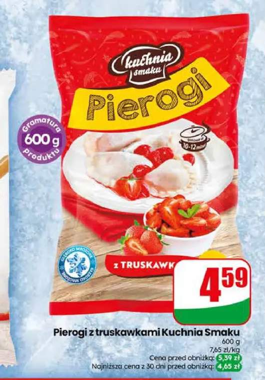 Pierogi z truskawkami Kuchnia Smaku