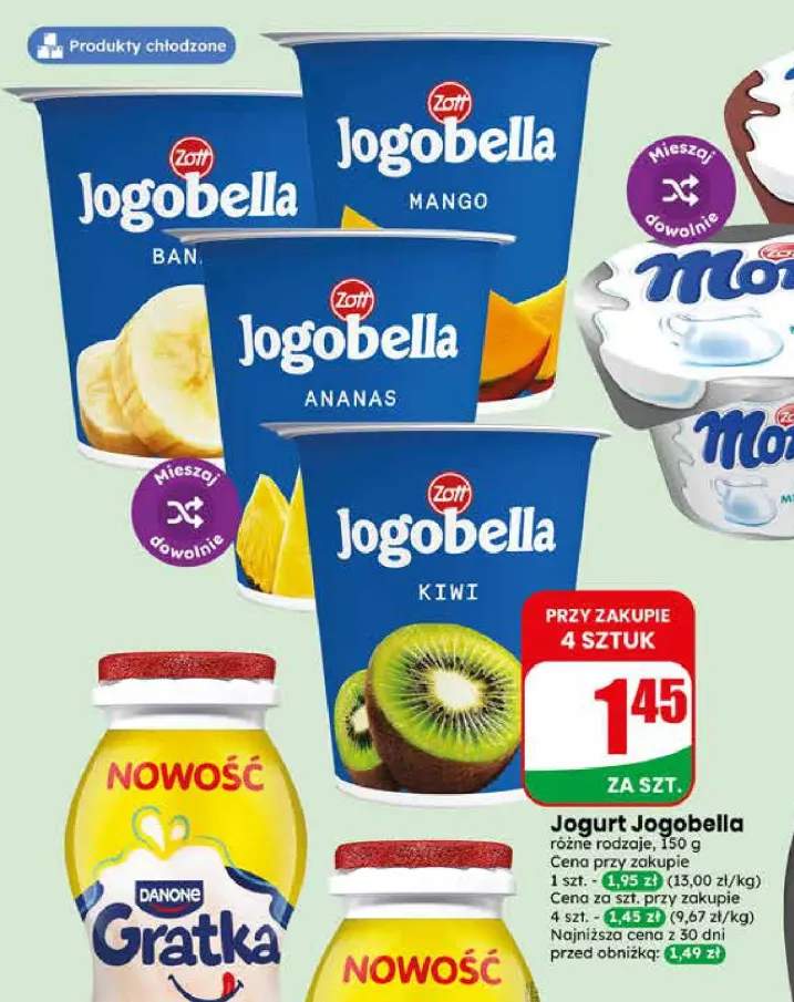 Jogurt Zott Jogobella Ananas