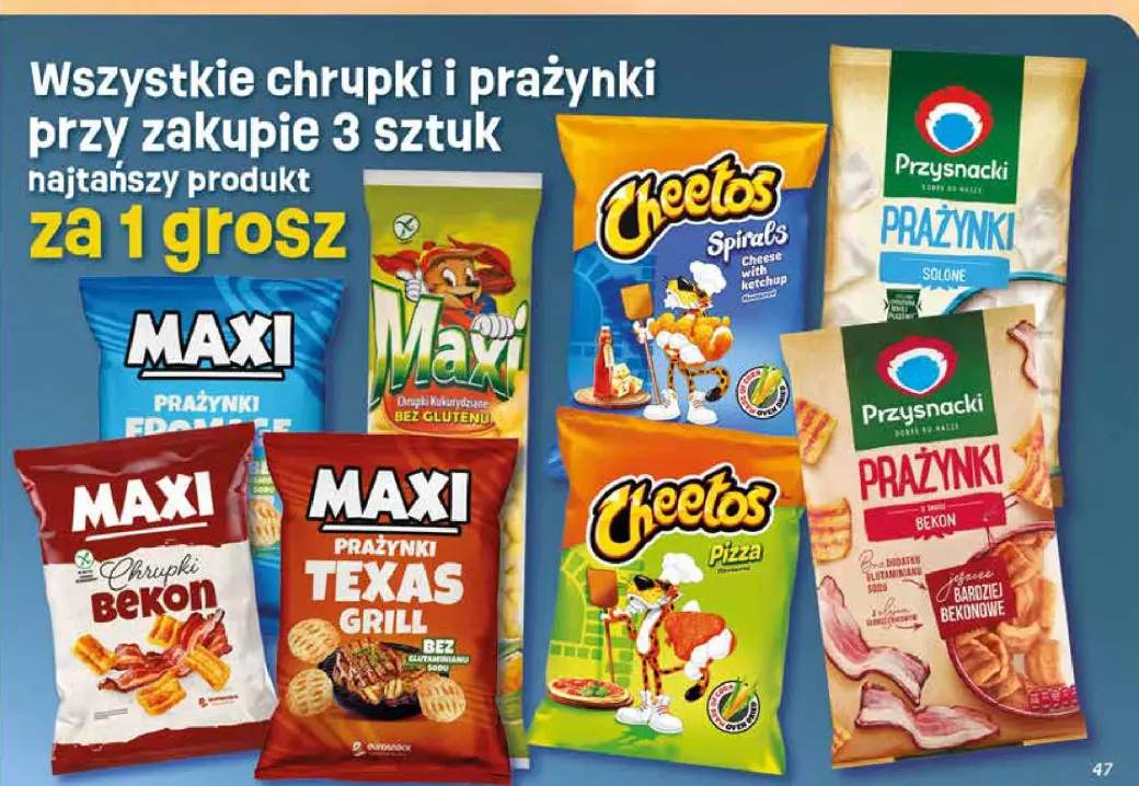 Chrupki Cheetos Spirals Cheese with ketchup