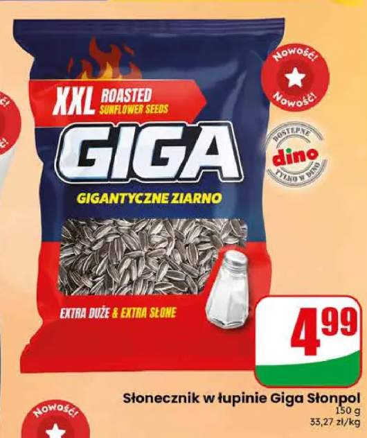 Słonecznik w łupinie Giga Słonpol