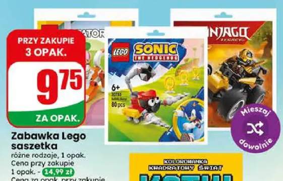 Zabawka LEGO saszetka