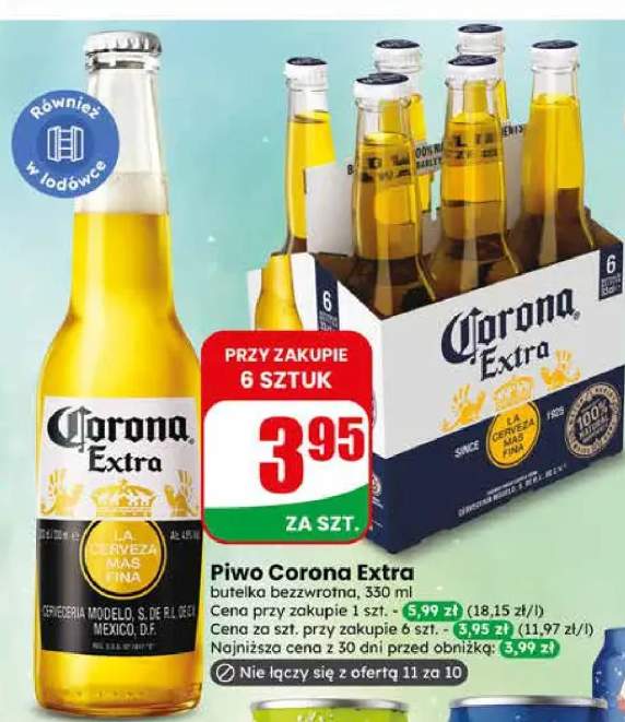 Piwo Corona Extra