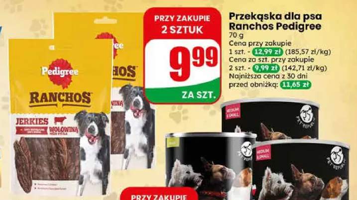 Przekąska dla psa Ranchos Pedigree