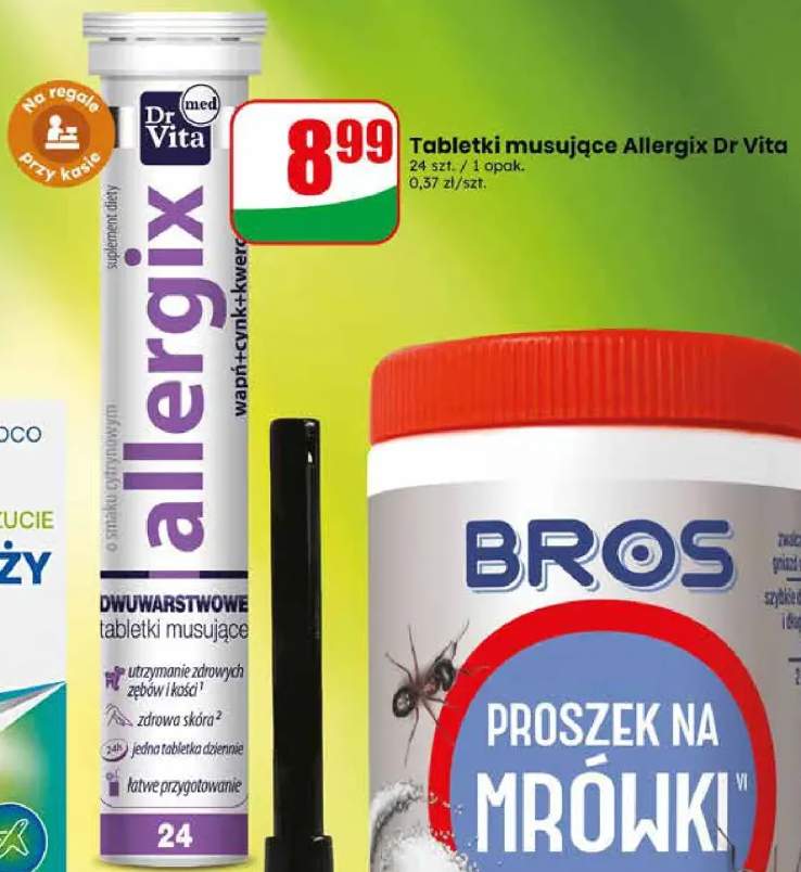 Tabletki musujące Allergix Dr Vita