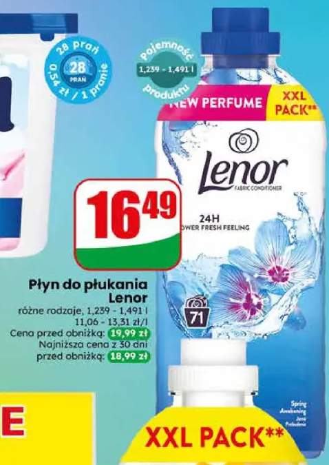 Płyn do płukania Lenor