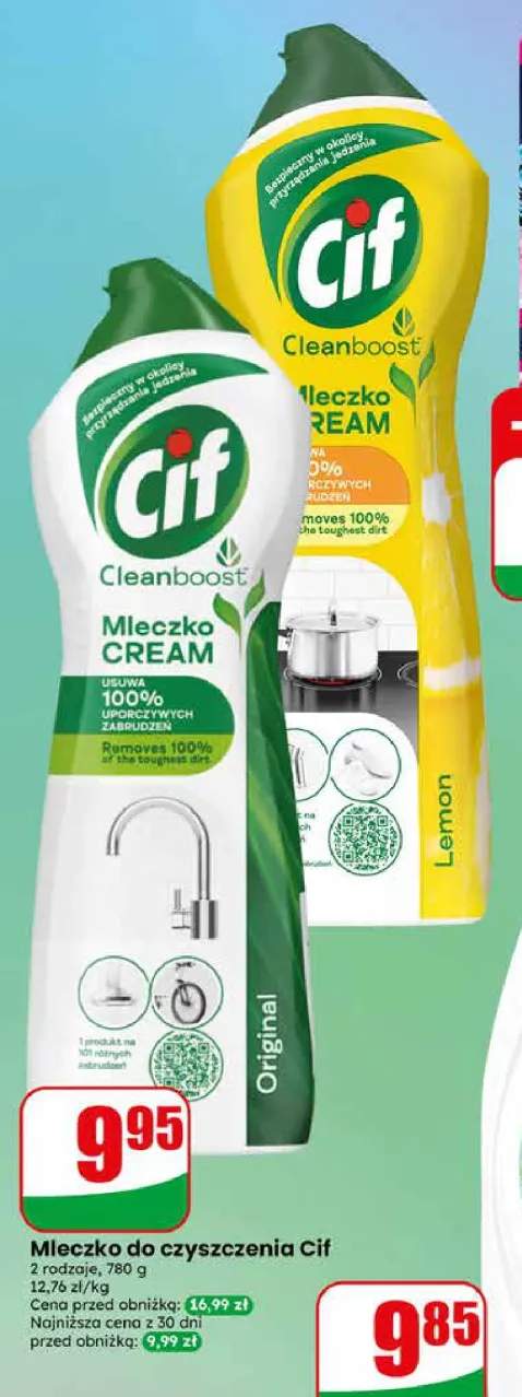 Mleczko do czyszczenia Cif Original