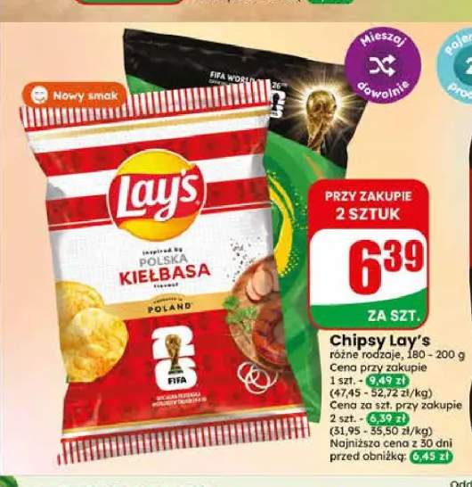 Chipsy Lay's Polska Kiełbasa