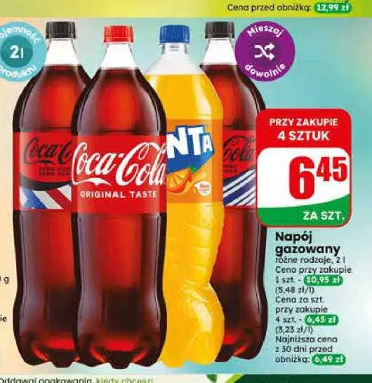 Napój gazowany Coca-Cola Original Taste