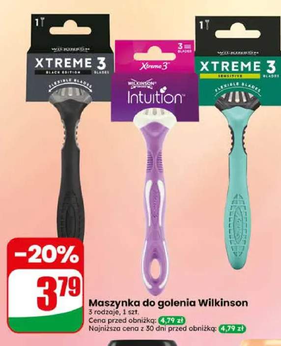 Maszynka do golenia Wilkinson Xtreme 3 Intuition