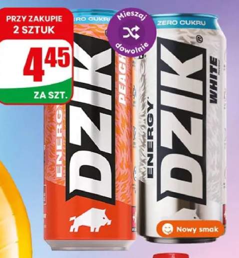 Napój energetyzujący WK Dzik Peach