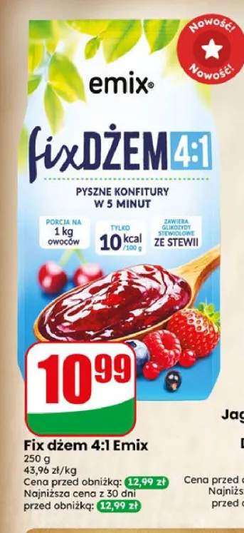 Fix dżem 4:1 Emix