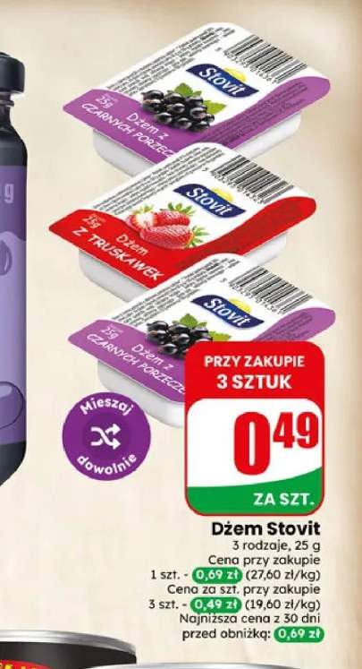 Dżem z czarnych porzeczek Stovit