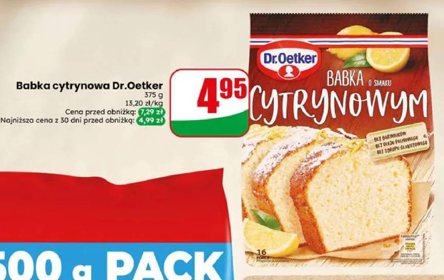 Babka cytrynowa Dr.Oetker