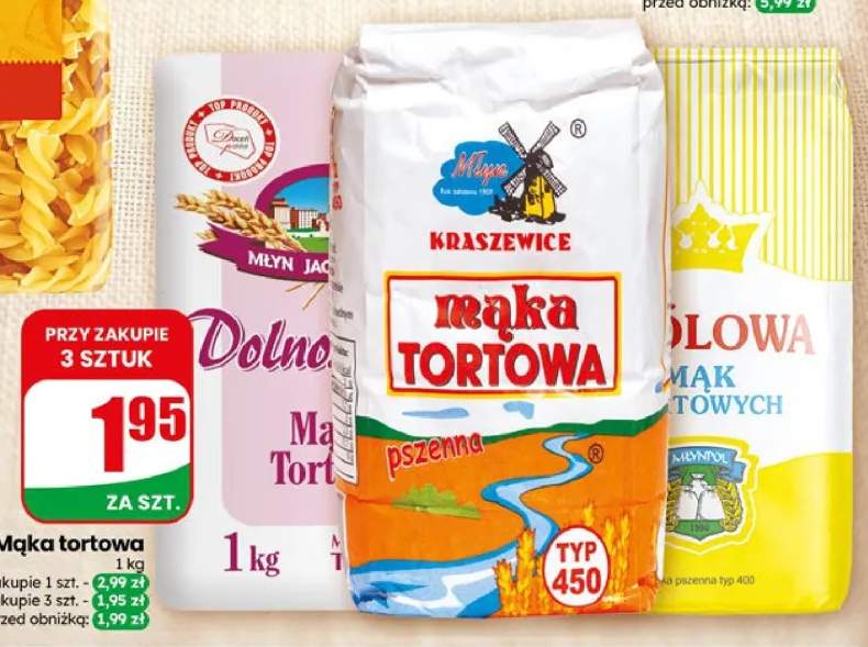 Mąka tortowa pszenna Młynpol
