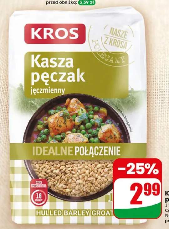 Kasza jęczmienna pęczak Kros