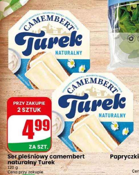Ser pleśniowy camembert naturalny Turek