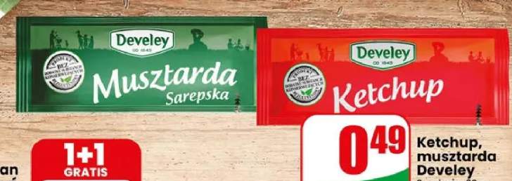 Musztarda sarepska Develey