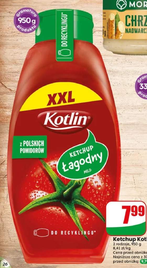 Ketchup łagodny Kotlin XXL