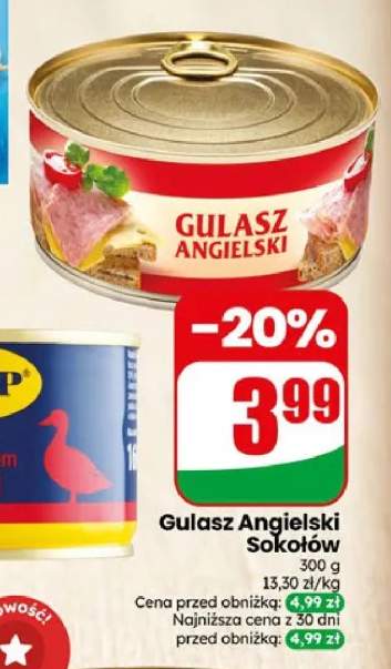 Gulasz Angielski Sokołów