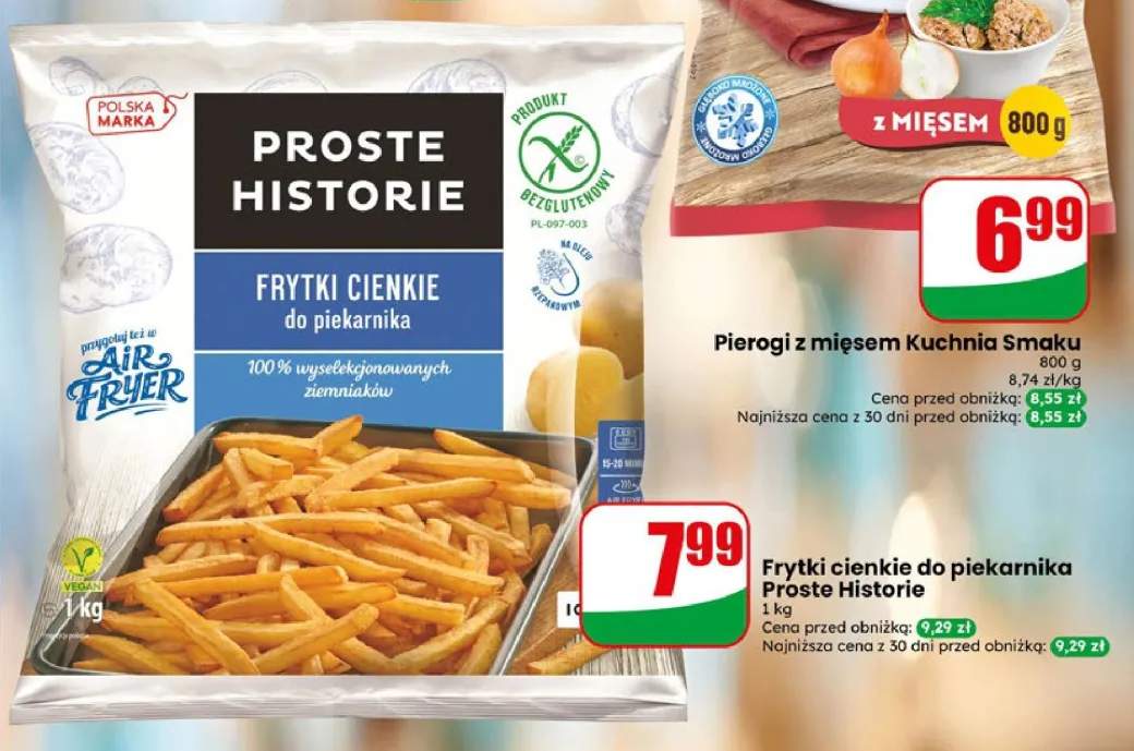 Frytki cienkie do piekarnika Proste Historie
