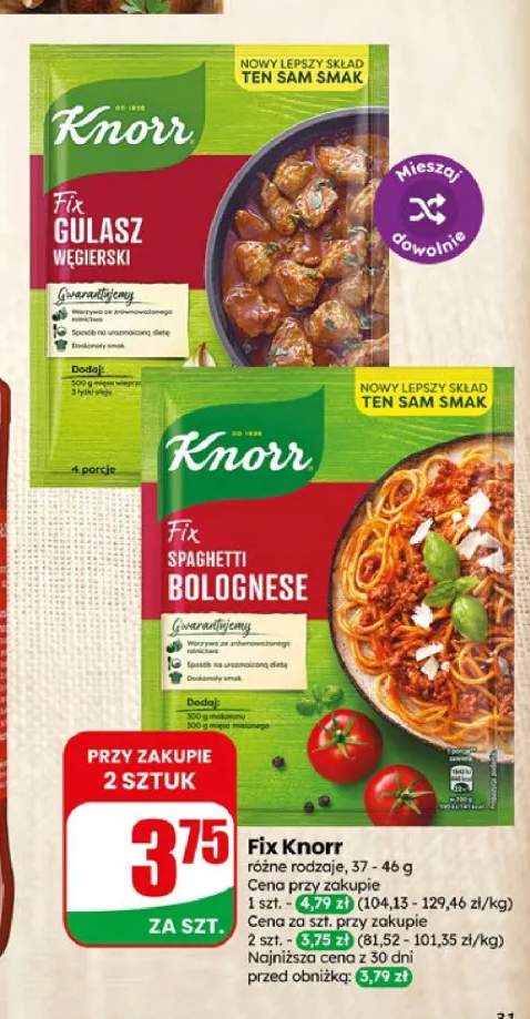 Fix gulasz węgierski Knorr