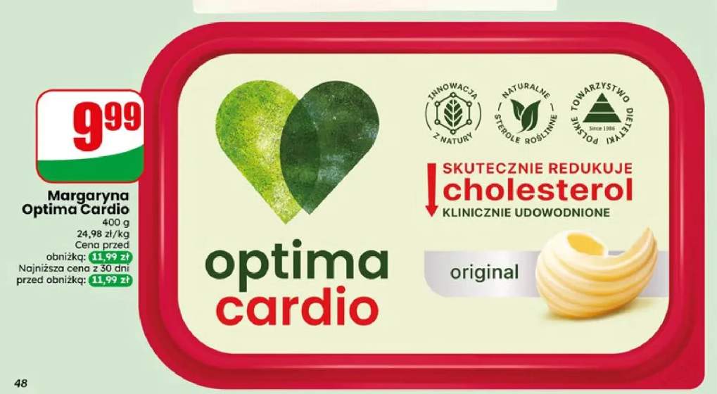 Margaryna Optima Cardio