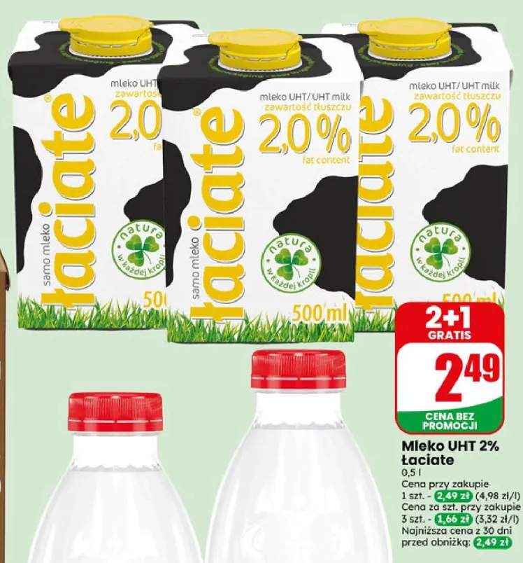 Mleko UHT 2% Łaciate