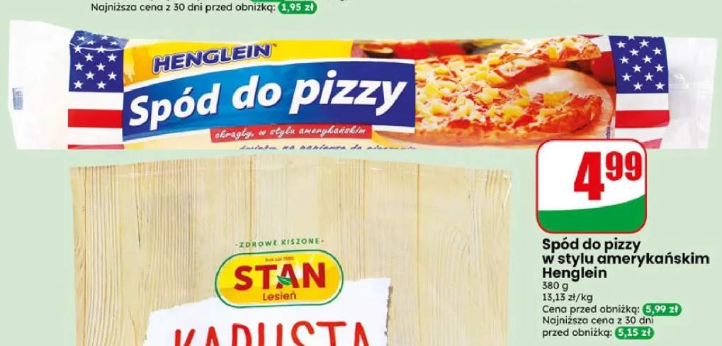 Spód do pizzy w stylu amerykańskim Henglein