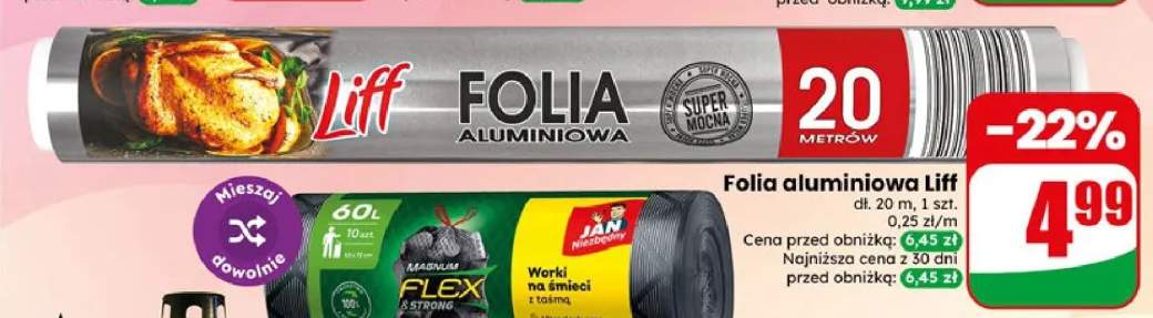 Folia aluminiowa Liff 20 m