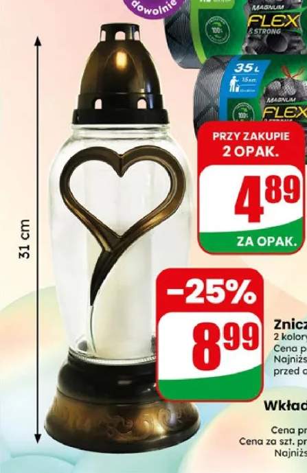 Znicz szklany D-5