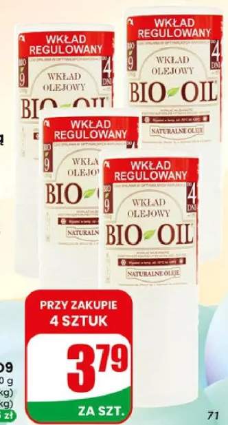 Wkład olejowy regulowany BIO9