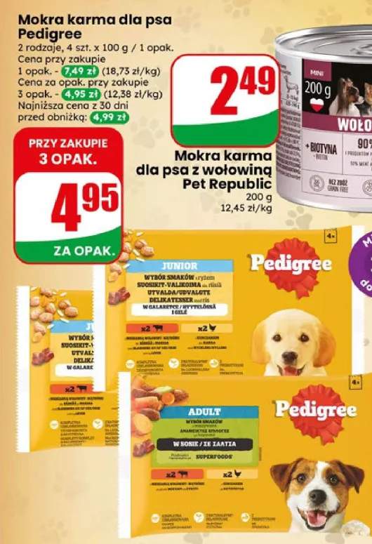 Mokra karma dla psa Pedigree Junior