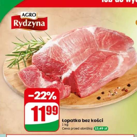 Łopatka bez kości Agro Rydzyna