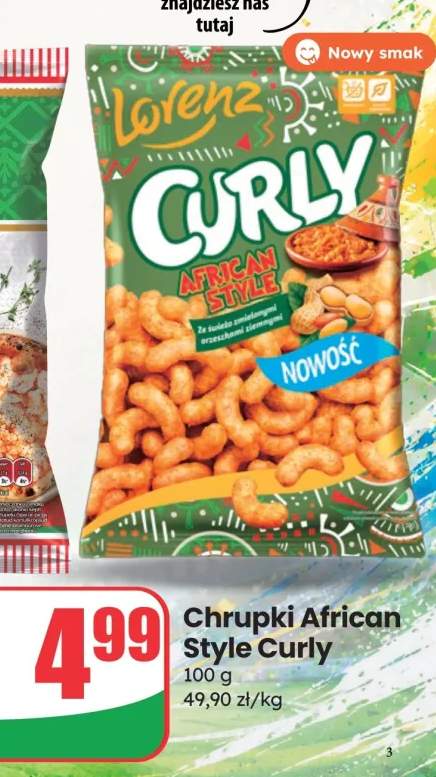 Chrupki Lorenz Curly African Style