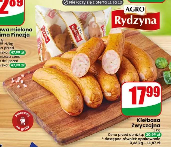 Kiełbasa Zwyczajna Agro Rydzyna