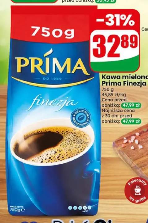 Kawa mielona Prima Finezja