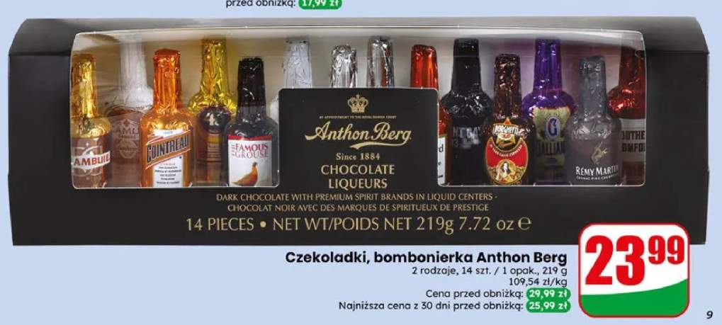 Czekoladki Anthon Berg Chocolate Liqueurs