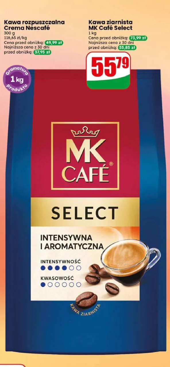Kawa ziarnista MK Cafe Select