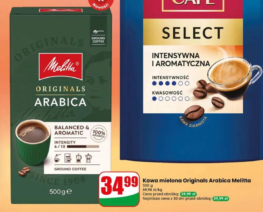 Kawa mielona Melitta Originals Arabica