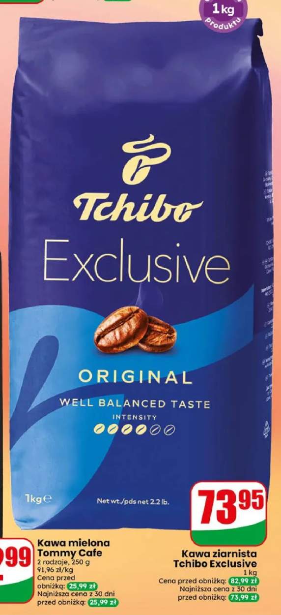 Kawa ziarnista Tchibo Exclusive Original