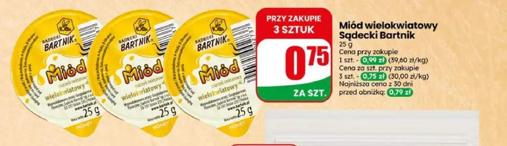 Miód wielokwiatowy Sądecki Bartnik