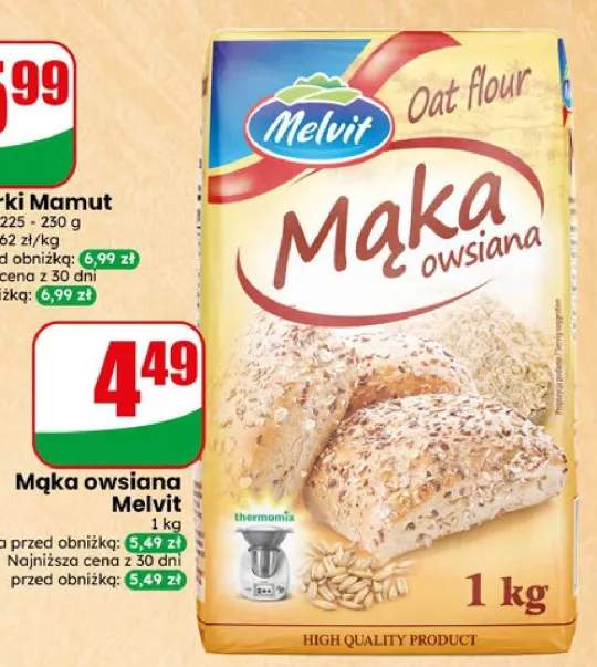 Mąka owsiana Melvit