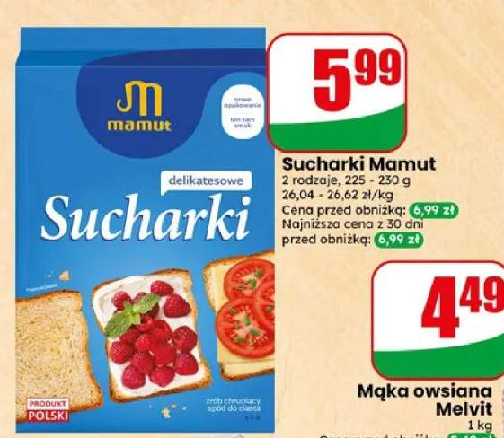 Sucharki delikatesowe Mamut