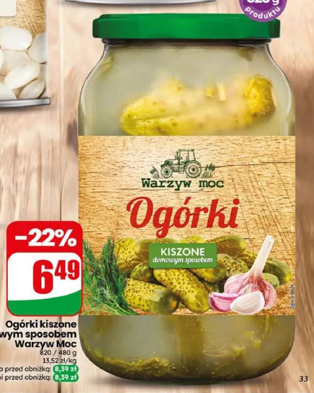 Ogórki kiszone domowym sposobem Warzyw Moc