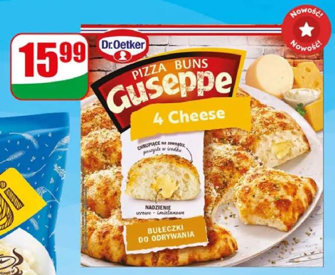 Pizza Buns 4 Cheese Dr. Oetker Guseppe