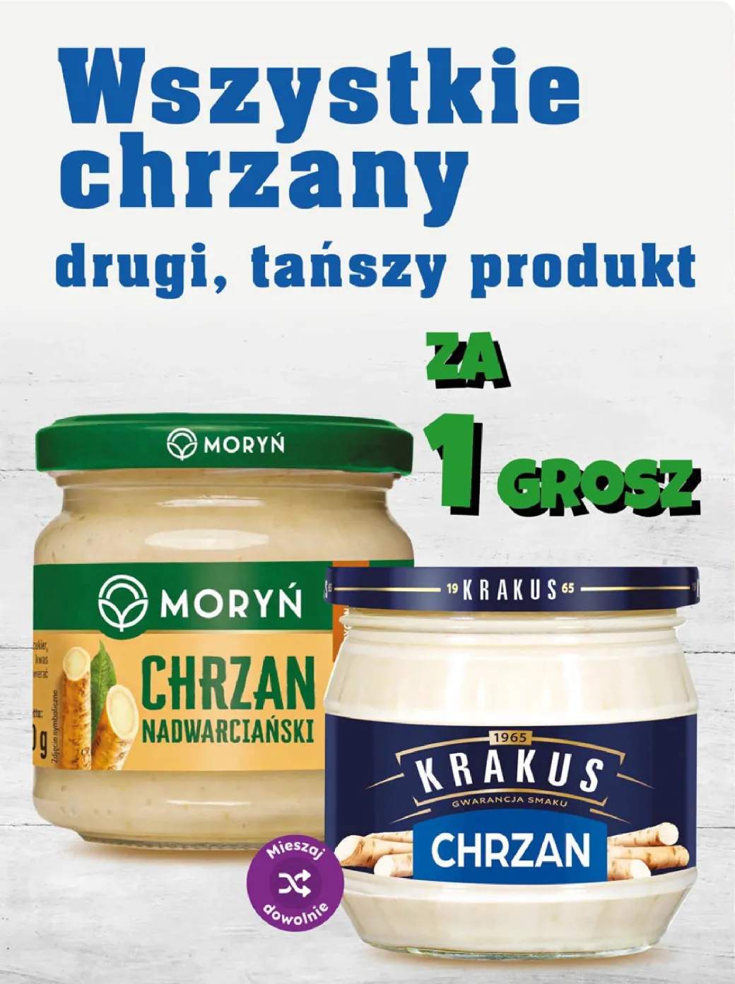 Chrzan Nadwarciański Moryń +1 wariant