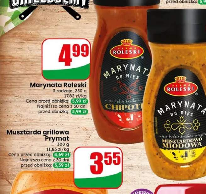 Marynata do mięs Roleski Chipotle +1 wariant