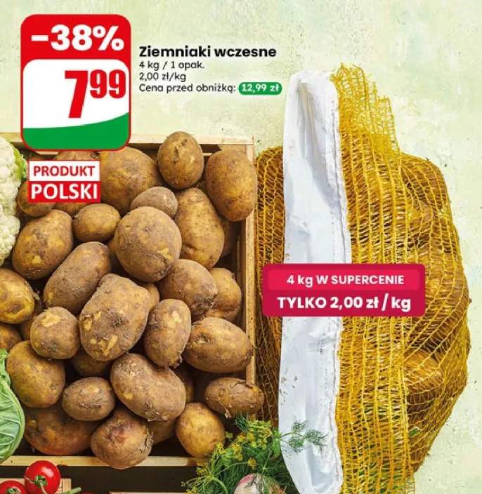 Ziemniaki wczesne polskie