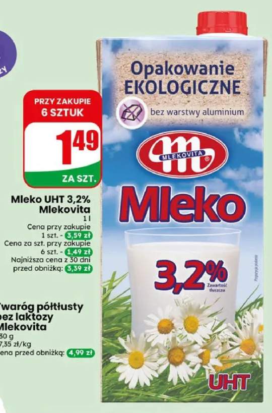 Mleko UHT 3,2% Mlekovita