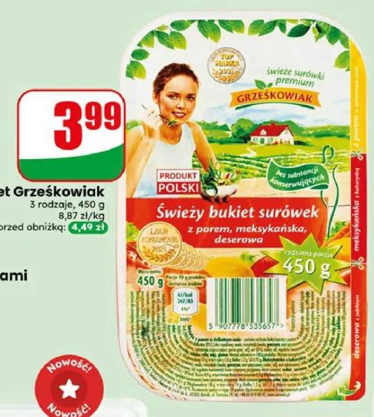 Surówka bukiet Grześkowiak z porem +2 warianty